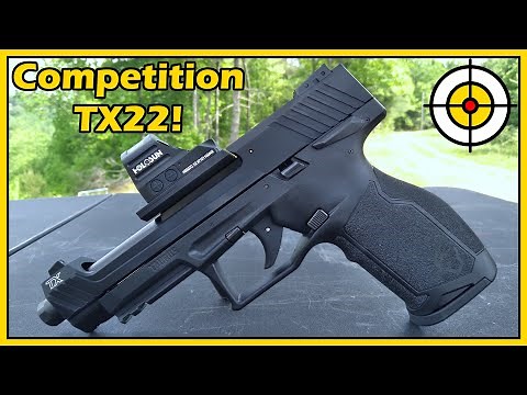 Taurus TX22 Competition & Holosun HS507C Unboxing, Range Review & First Shots!