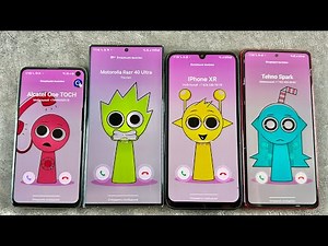Animated Series Intro Sprunki | Incoming Call Sprunki Galaxy Note 10 + Sprunki Galaxy S24 Ultra