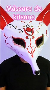 Como hacer una máscara de kitsune
