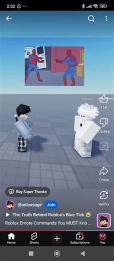 emote commands roblox #shorts