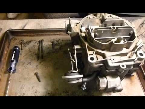 Rochester Quadrajet 4MV Carb Rebuild Part 1