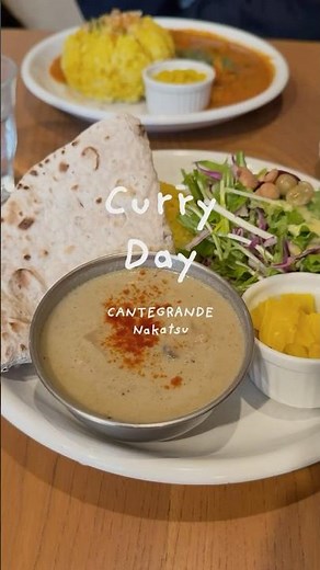 カンテグランデ 中津本店｜スパイスカレー🍛 #カレー#大阪カフェ#中津#梅田#カフェ巡り#vlog
