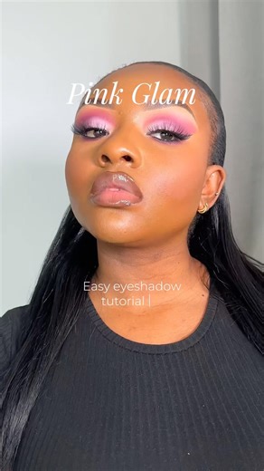 EASY pink EYESHADOW tutorial 🩷