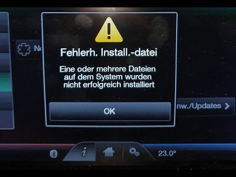 Ford Sync2 Updtade Problem und Lösung