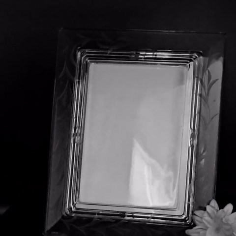 Vintage Lenox Crystal 5x7 Picture Frame - Etsy