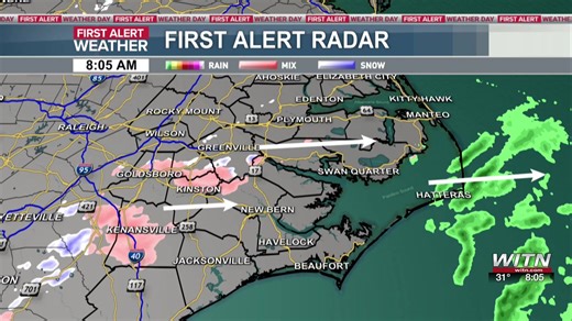 Grocery stores across the East are working to restock shelves after customers wiped out shelves ahead of the winter storm. Gigi has more, and Jim's talking possible black ice. | WITN-TV