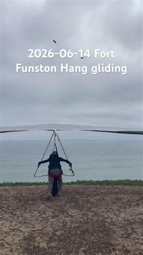 2026-06-14 Fort Funston Hang gliding