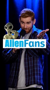 16K views · 139 reactions | Alien Fans  Andrew Santino is on the new Stand-Up On The Spot today 4pm PST on YT! #foryou #funnyreels #laugh #standupcomedy #crowdwork #aliens #standuponthespot | Jeremiah Watkins | Facebook