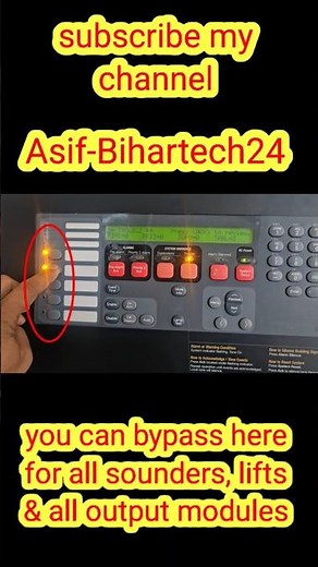 simplex 4100es panel baypass kayse karen #firealarmpanel