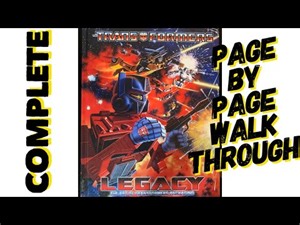 Transformers Legacy : The Art of Transformers Packaging (Complete page-by-page walkthrough)