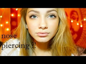 Getting My Nose Pierced + All About It | Hannah Blair