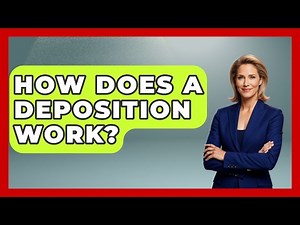 How Does A Deposition Work? - Law Enforcement Insider