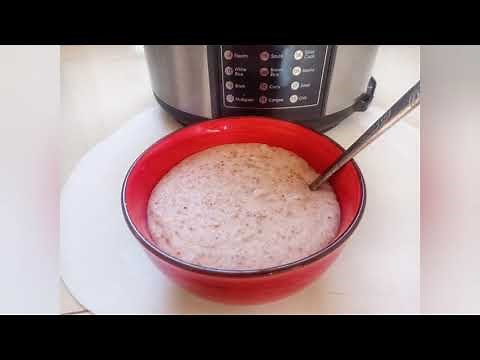 MECS/CEEEZ/Zambian Kitchen: How to Cook Porridge with Groundnut Flour in an Electric Pressure Cooker
