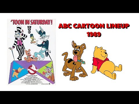 ABC Saturday Morning Cartoon Line Up | 1989
