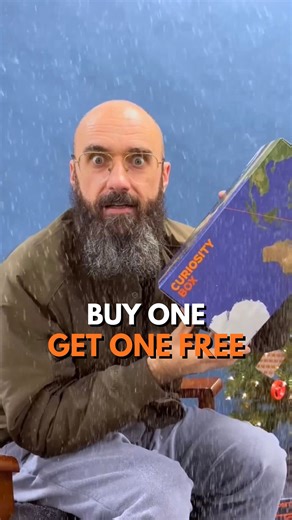The Curiosity Box by Vsauce | The newest Curiosity Box is finally here! ❄️📦 And for a limited time during our Black Friday sale…you’ll get our Time Travel box FREE with... | Instagram