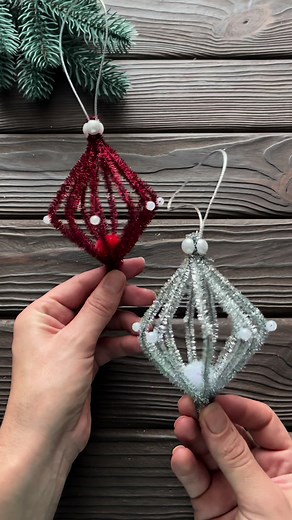 DIY Christmas Ornaments Tutorial Crafts