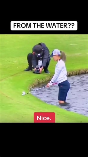 Incredible Golf Shot That Dazzles the Audience