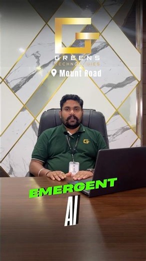 Emergent AI 🚀📱 #greenstechnologies