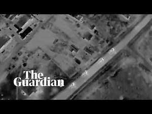 Ukrainian drone brigade claims to have stopped 40-mile column of Russian tanks