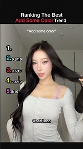 Ranking The Best Add Some Color Trend ✨ (Part 14)