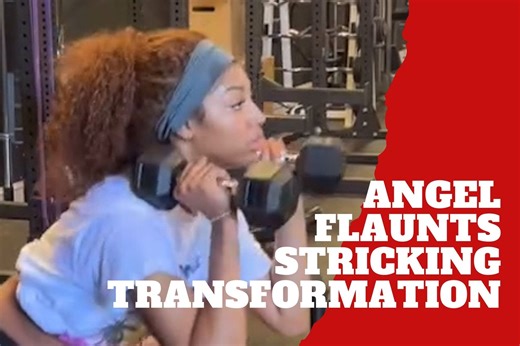 Intimidation mode on! Angel Reese flexes fierce new physique
