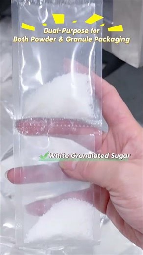 6-Lane Packaging Machine for Sugar Granules AND Powder – 180 Bags/Min, Quick-Change System