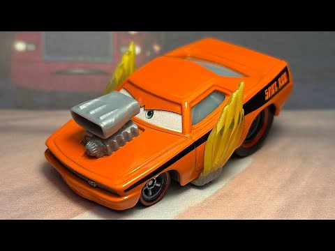 Mattel Disney•Pixar Cars Snot Rod with Flames Die-Cast Review
