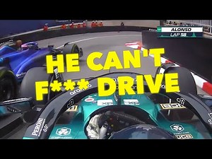 Fernando Alonso rages but he gets increasingly more furious