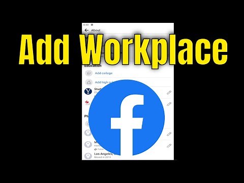 How To Add Workplace On Facebook App (Mobile)