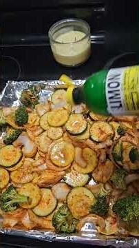 Easy Oven Roasted Tilapia Dinner 🔥 Couscous & Roasted Veggies That Actually Taste Good
