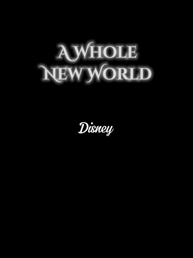 A Whole New World Karaoke Lyrics and Performance
