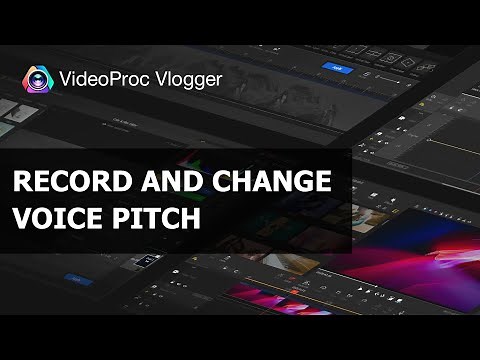 How to Record Voice-Over in VideoProc Vlogger | Change Voice in 3 Ways