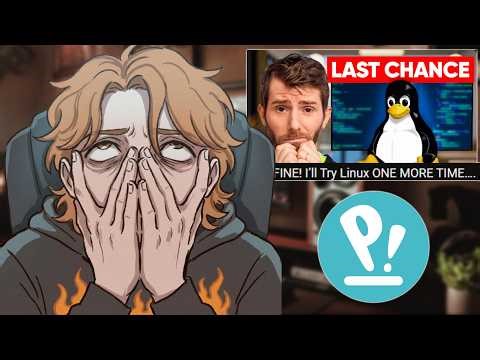 Linus Tech Tips is trying linux for a month again...