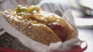 You'll be transported STRAIGHT to Chicago with one bite of Jeff Mauro's street food-inspired sandwich served on a poppy seed bun! Subscribe to discovery to stream the entire library of #SandwichKing and so much more: https://links.discoveryplus.com/XKacj0Ik0jb. #discoveryplus Get the recipe: https://foodtv.com/34aq7Pp. | Food Network