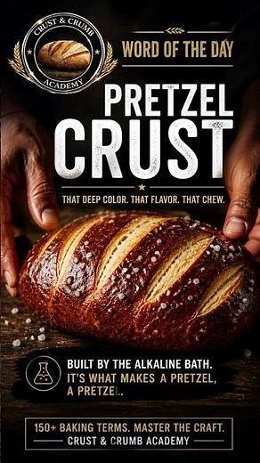 Pretzel Crust Explained | Why Your Pretzel Doesn’t Taste Right #breadbaking #sourdough #artisanbread
