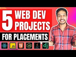 5 PROJECT IDEAS for Placements 2023 | Web Development Project Ideas 2022 | Kushal Vijay