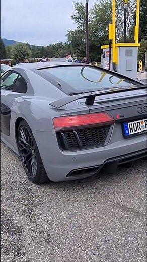 Tuning AUDI R8 with GOLF MK2 #modified #tuningcars #wörthersee #carshow #looklow #bbswheels