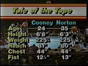 Gerry Cooney's coming out party against Ken Norton at Madison Square Garden. https://boxingdvds.myshopify.com/products/gerry-cooney-career-set | Boxing Depot