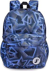 J World New York Unisex Kid's Oz School Backpack for Girls Boys. Cute Bookbag, Disco, One Size