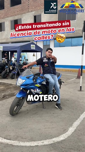No te arriesgues y saca tu licencia con nosotros ‼️🤩 #moto #brevete #licencia #mtc #peru