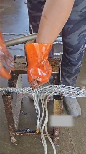 Wire rope making process