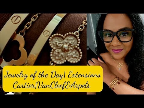 CARTIER|VANCLEEF&ARPELS|Alhambra|Byzantine|Love|Extension|Tangled Necklaces! Jewelry of the Day