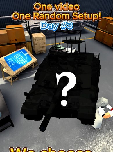 3 Day Random Tank Setup in Cursed Tank Simulator