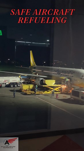 Safe Aircraft Refueling Refueling an airplane is a very careful process because mistakes can be dangerous. Here's how it's done safely: 📍Steps for Safe Refueling: 1. Before Refueling Ground the plane to prevent static electricity. Double-check the correct fuel type and amount. Inspect the refueling equipment for any problems. 2. Safety First Create a safe area around the plane, keeping away anything that could cause a spark or fire. Have fire extinguishers nearby. 3. Talk it Out Make sure every
