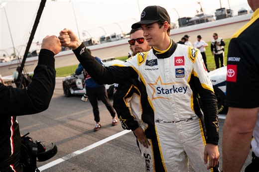 Who won NASCAR O'Reilly Series Rockingham race? Winner is William Sawalich, plus full results