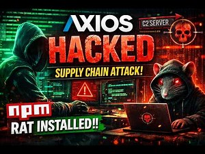 Axios HACKED 😱 npm Supply Chain Attack Dropped a RAT