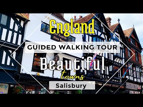 Guided Walking Tour of Beautiful Historic City of Salisbury (with Maps)