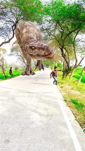 Dino Break Restaurant Window | Spino Dinosaurs Attack Customers #dinosaur #dinosaurvideos