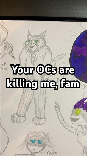 How is there ANOTHER planet OC??? #artist #redraw #oc #murderdrones #art #fyp #viral #meme #original