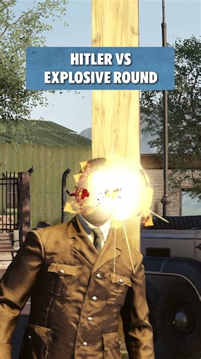 Hitler vs explosive round